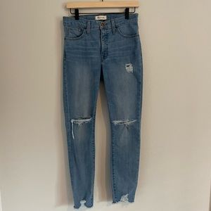 Madewell 9” High Rise Jeans